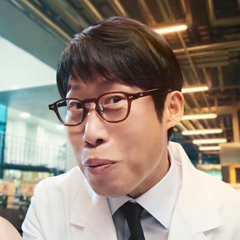 세컨아이즈-배우 유해진 안경 니시데카즈오 NK106 C2 브라운 사각 가벼운 뿔테 안경테