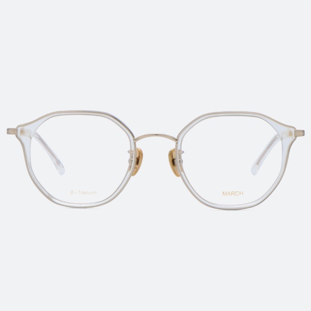 세컨아이즈-김세정 안경 마치 아이웨어 윌슨 Wilson C3 투명 뿔테 베타티타늄 안경테